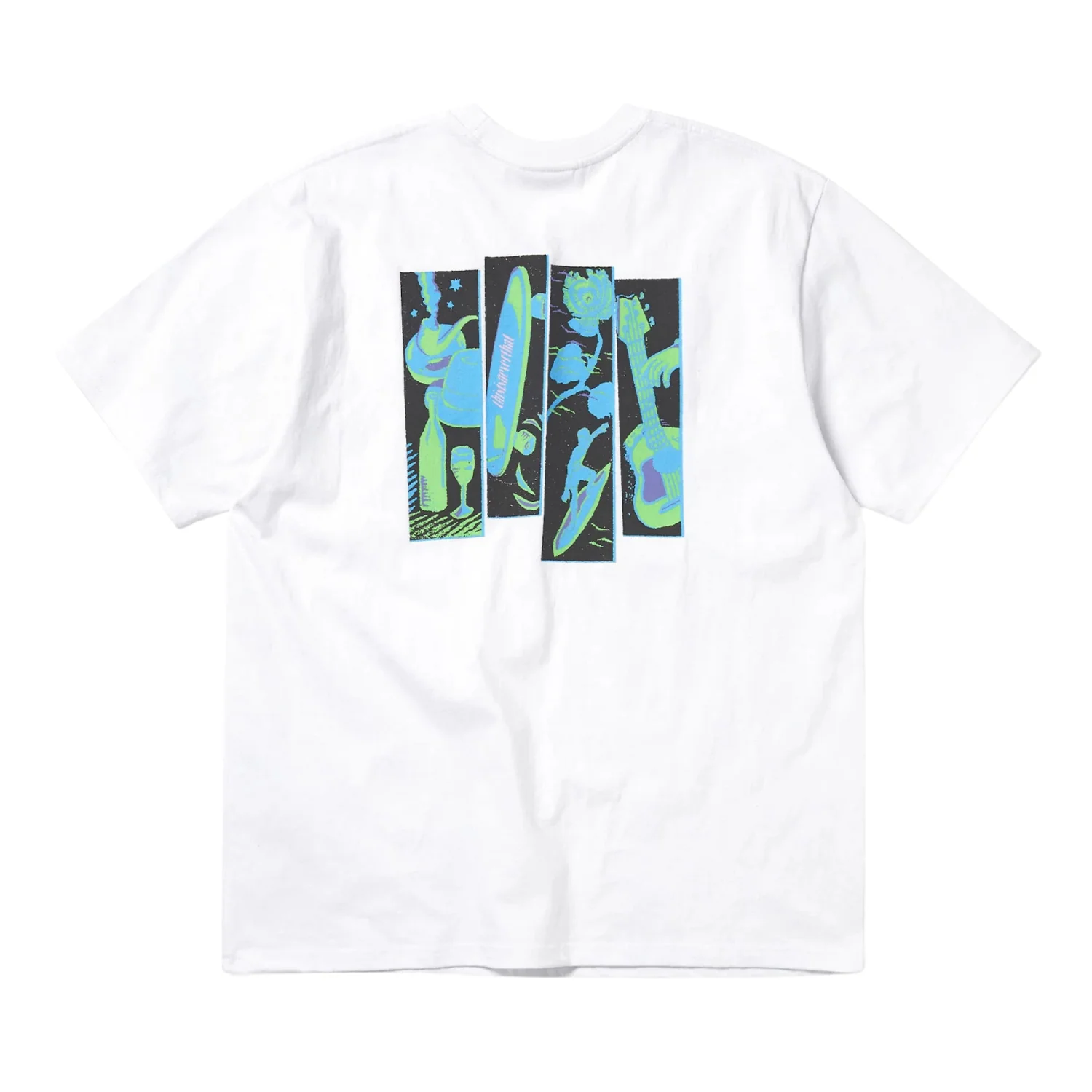 4 Panels Tee - White