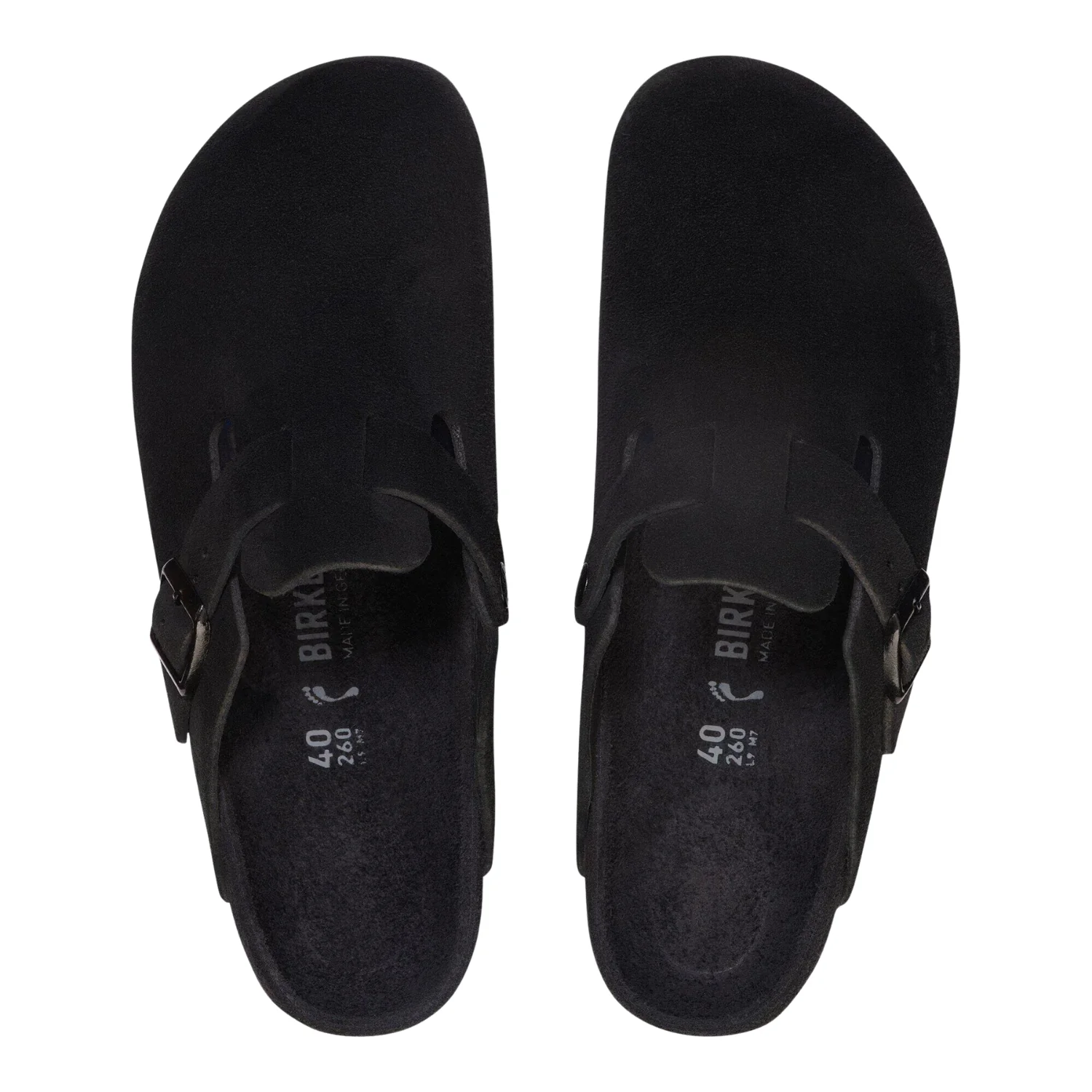 Boston EXQ Suede Leather - Black - Image 4