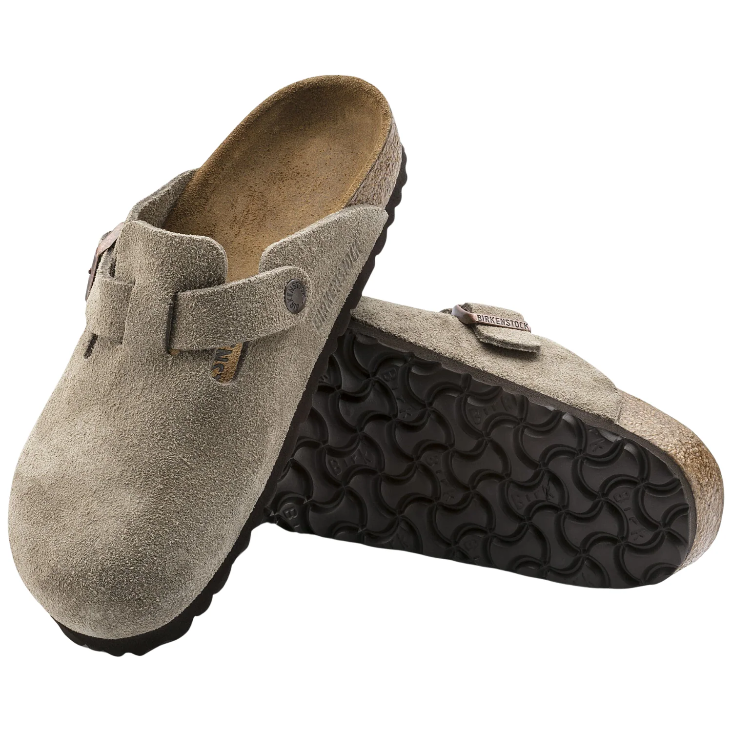 Boston Suede Leather - Taupe - Image 3