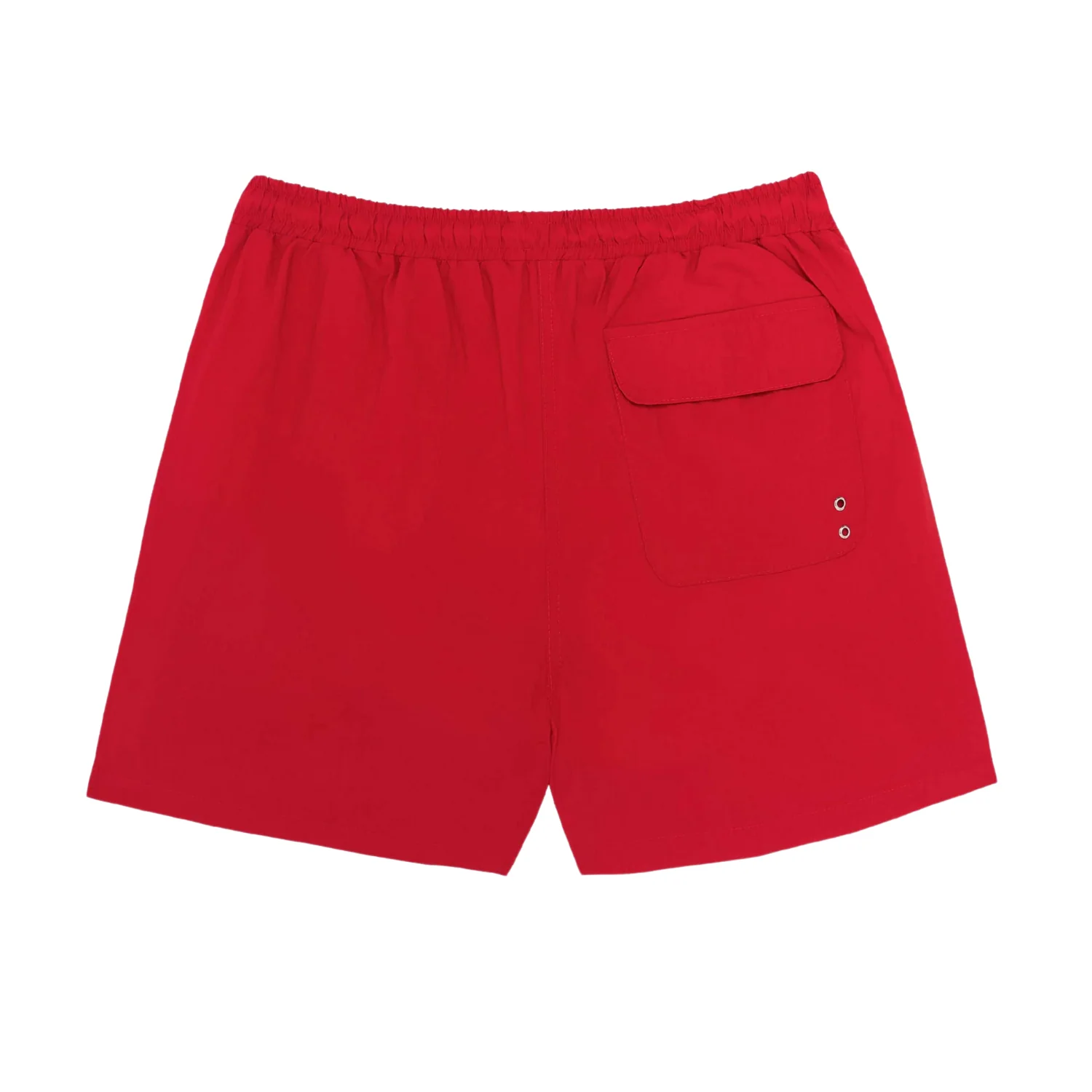 Crinkle Swim Shorts - Red - Image 2