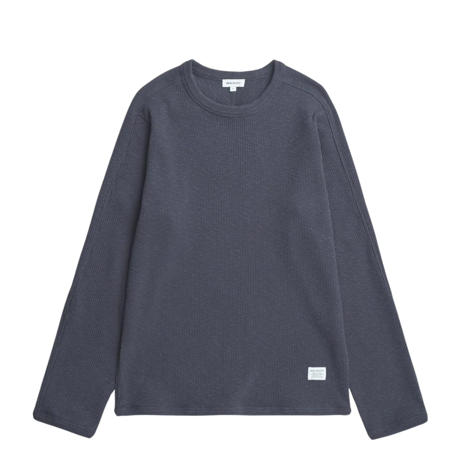 Eske Military Rib LS T-Shirt - Graphite