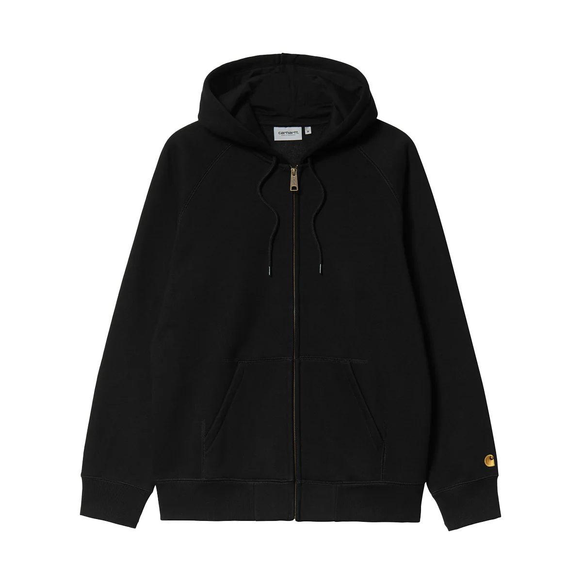 Hooded Chase Jacket - Black/Gold