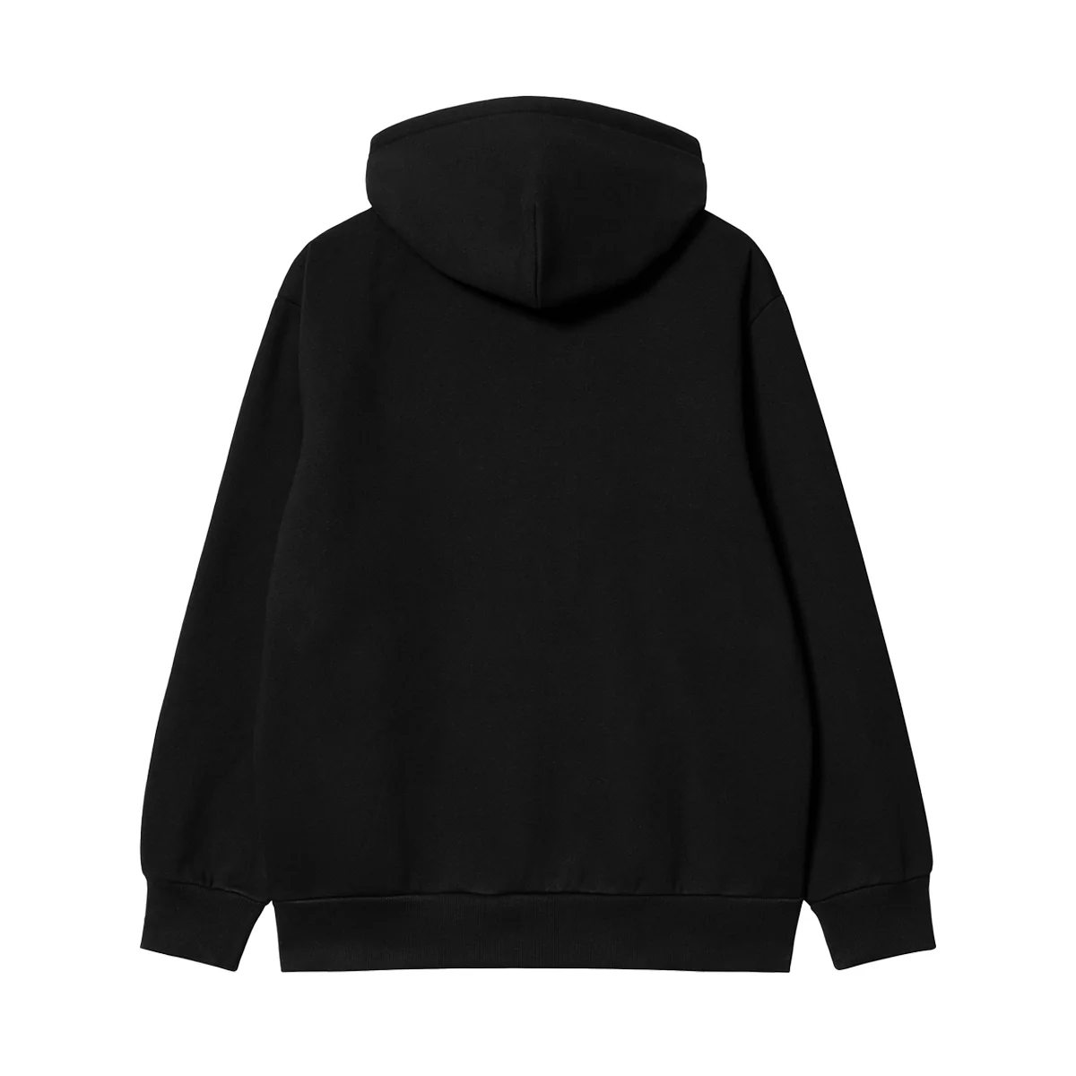 Hooded Happy Script Sweat - Black - Image 2