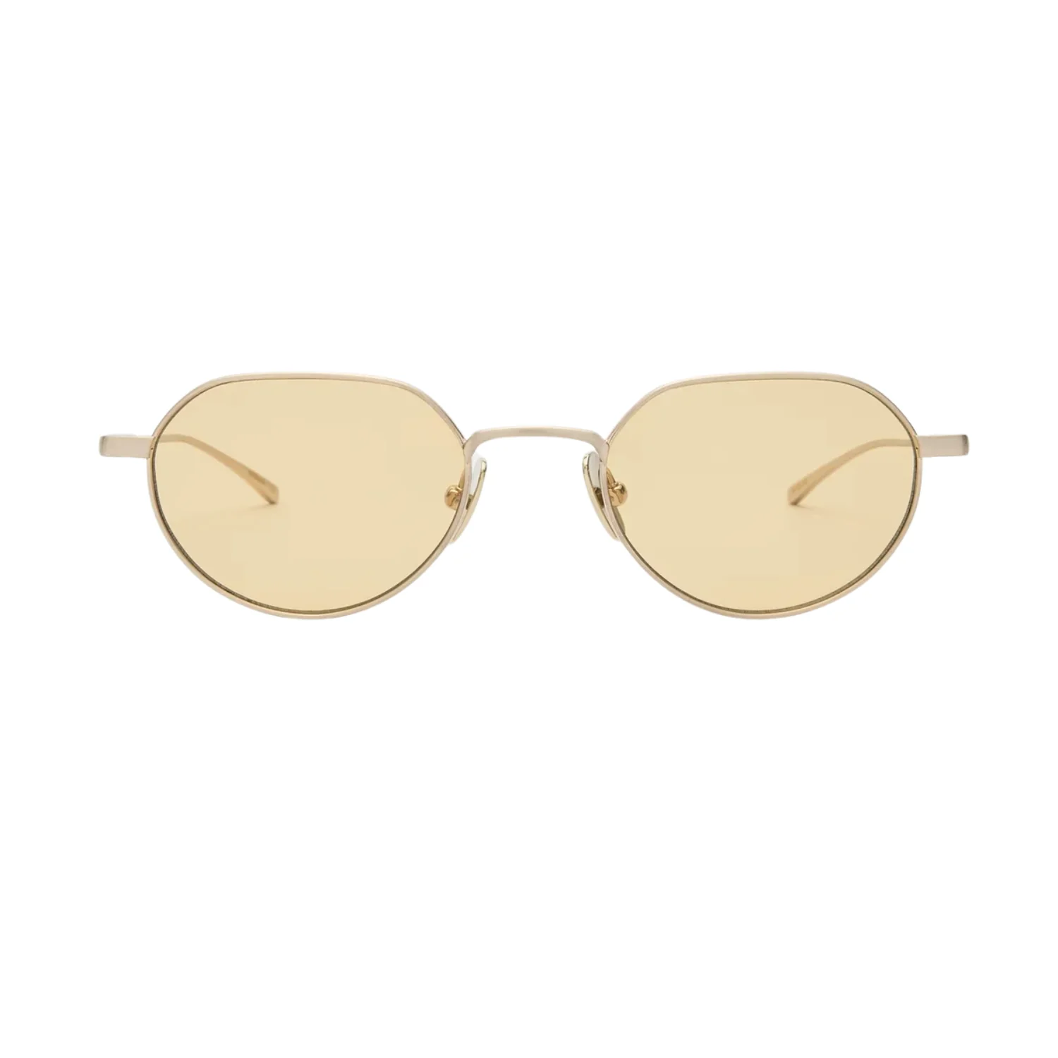 LUCIEN - Brushed LIght Gold/Yellow Lens