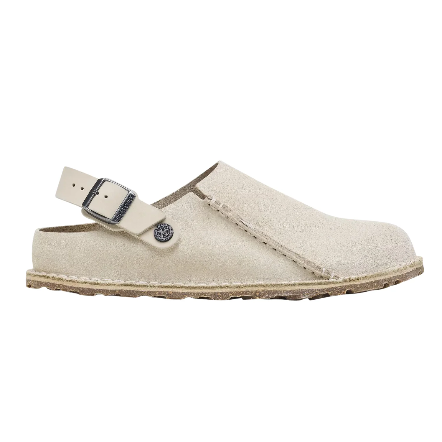 Lutry Premium Suede Leather - Eggshell