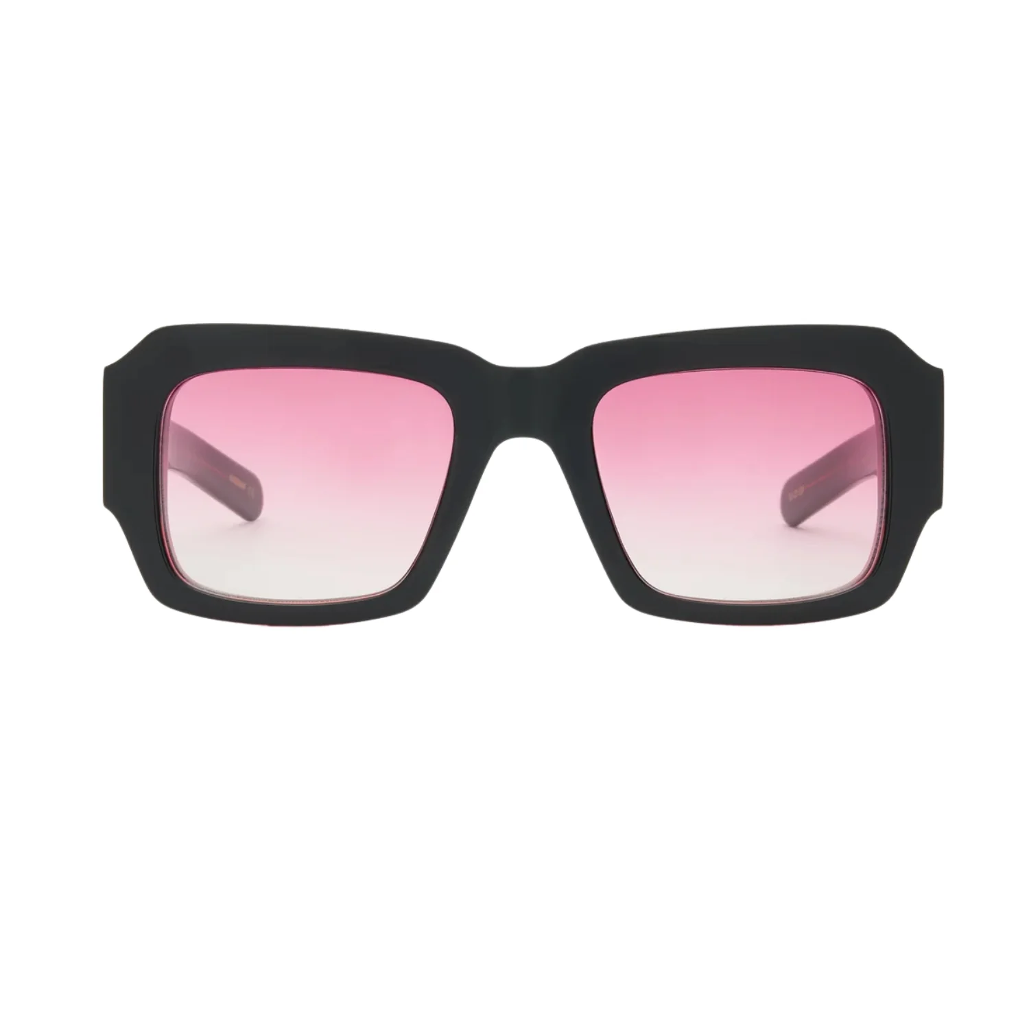 MARFA - Solid Black/Pink Gradient Lens