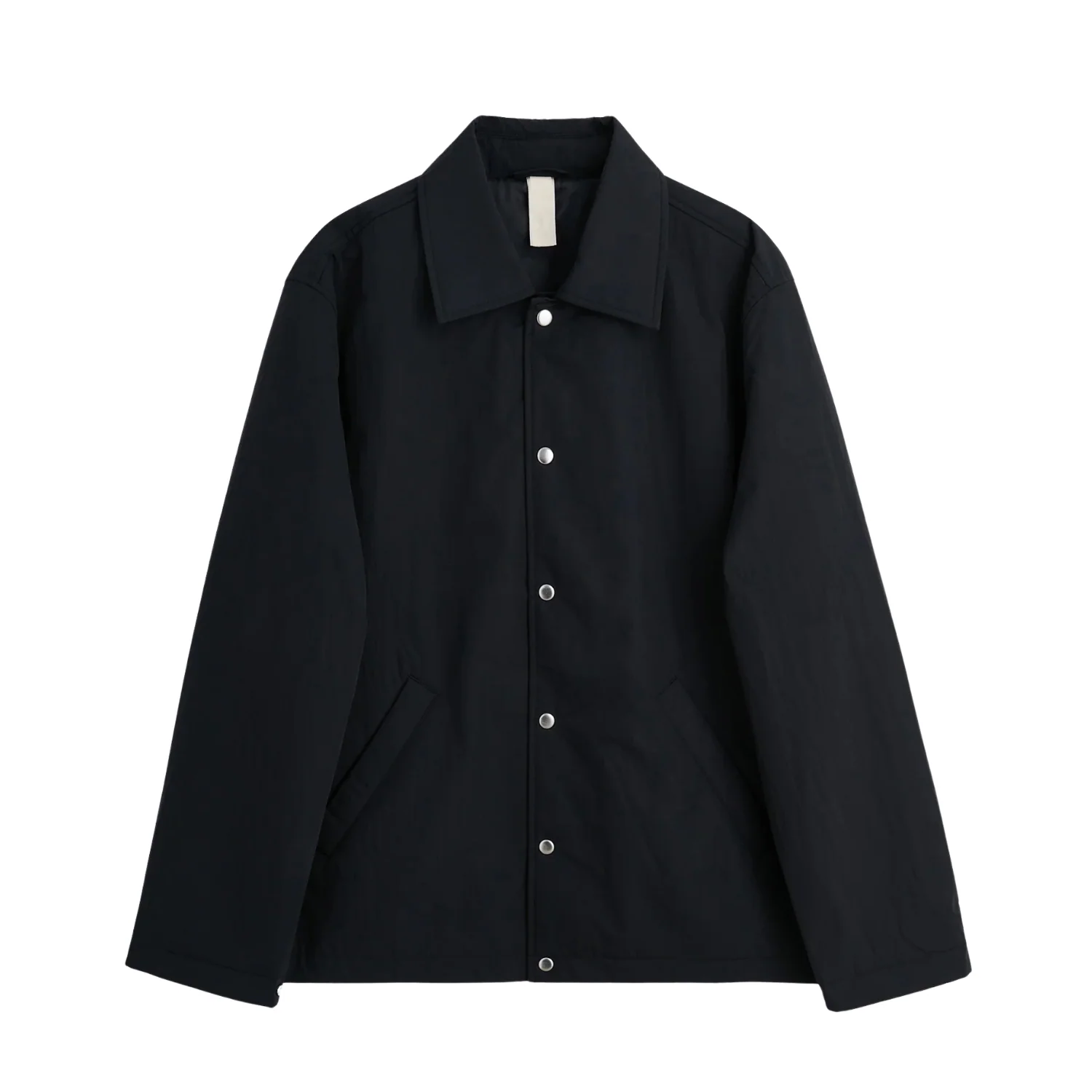 Nylon Coach Jacket - Black