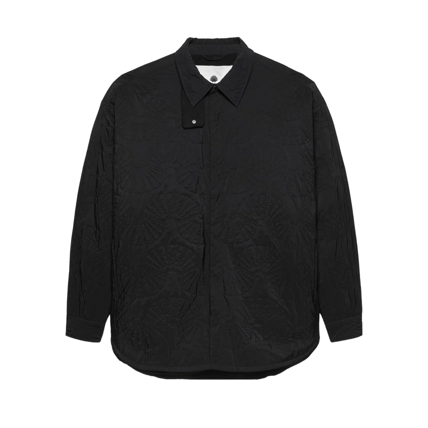 Quilted Overshirt - Black