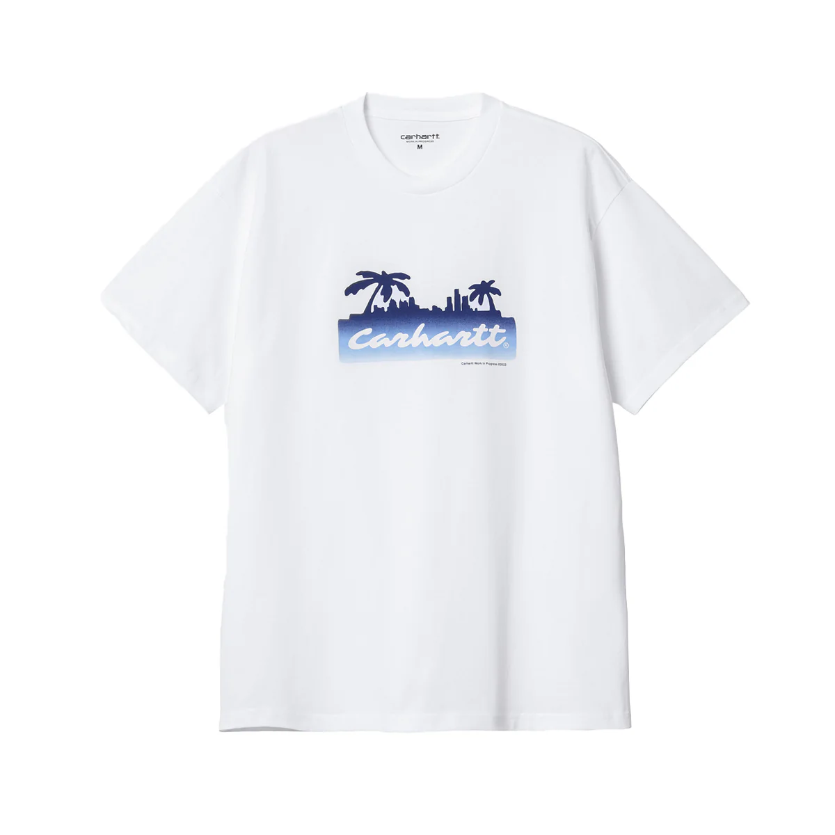 S/S Palm Script T-Shirt - White