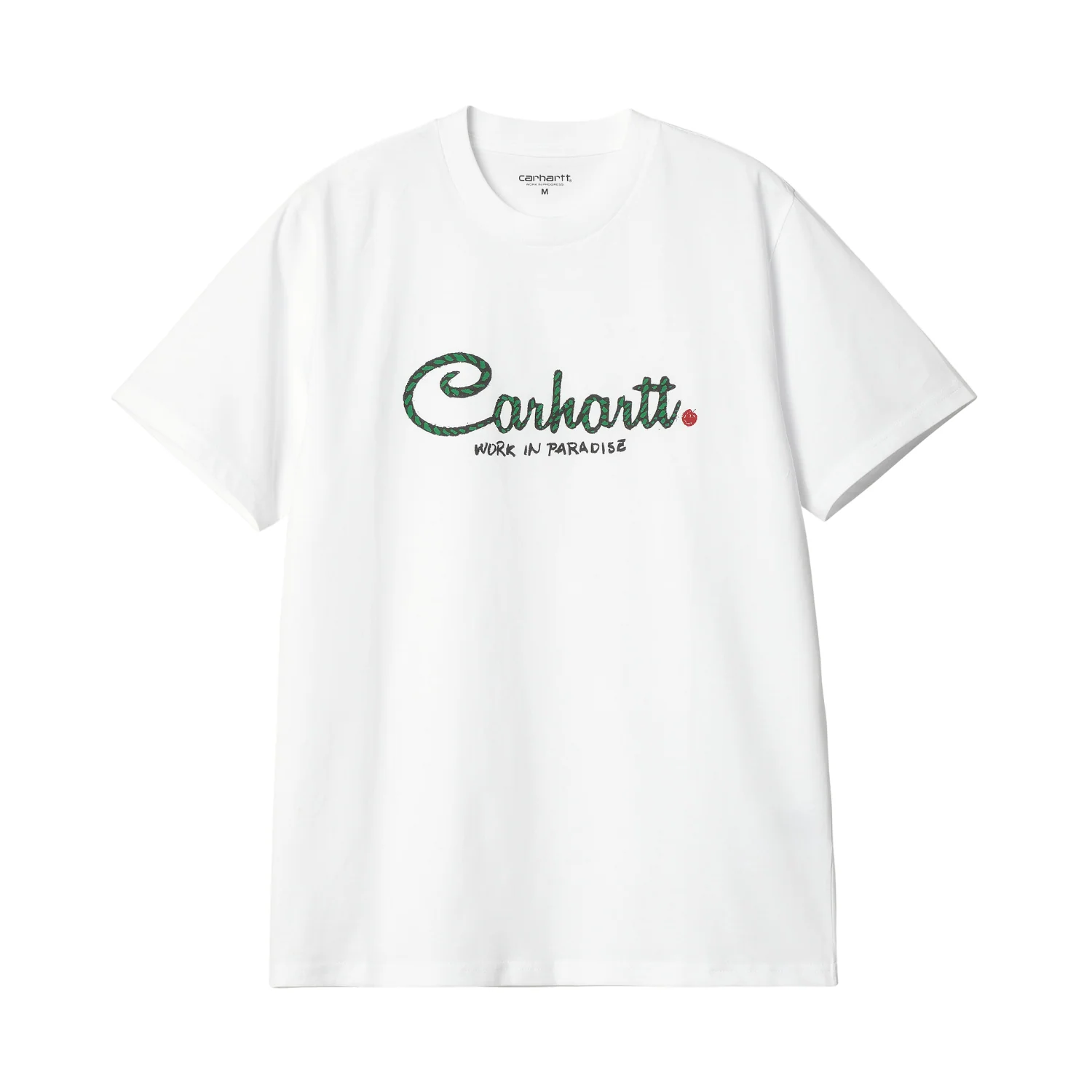 S/S Paradise Script T-Shirt - White