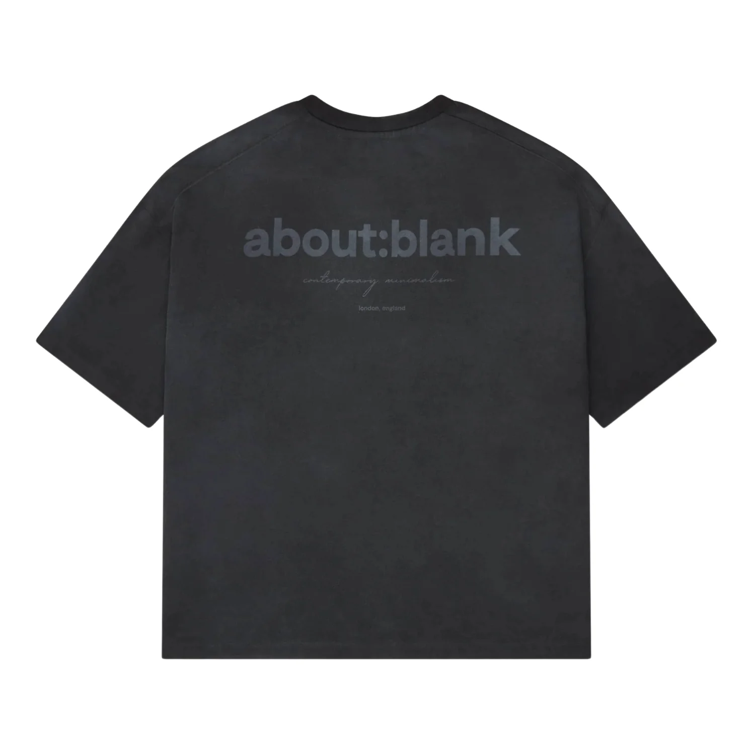 Washed Box T-Shirt - Black